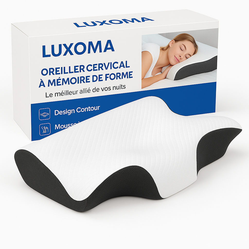 LUXOMA | OREILLER ORTHOPÉDIQUE